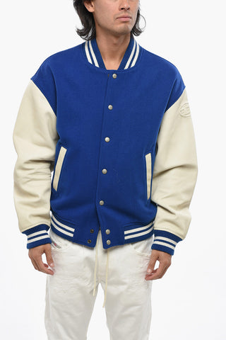 RED TAG Wool Bomber Jacket FRANZ with Snap Buttons