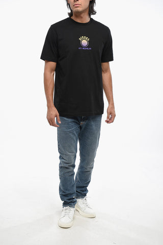 Crewneck T-Shirt T-JUST 5-1 Cotton Jersey with Printed Logo