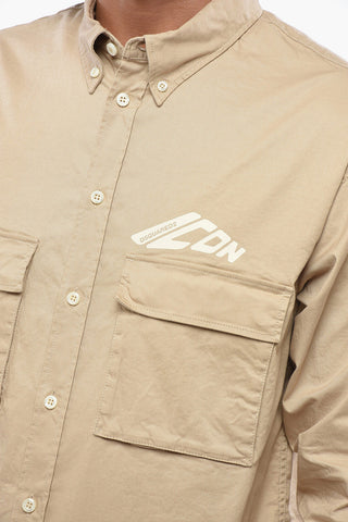 Button-down Shirt ICON with Utility Pockets