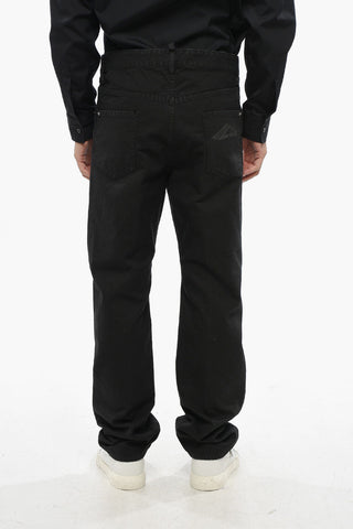 ICON Straight Leg Jeans with Silver-Tone Buttons 20cm