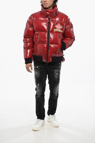 Padded Bomber Jacket with Extractable Hood