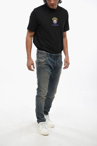 JOGGJEANS Stretch-Jeans D-KROOLEY mit 16 cm Kordelzug