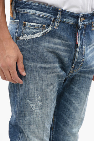 Jeans COOL GUY mit Tapered-Leg und verwaschenem Effekt 16cm