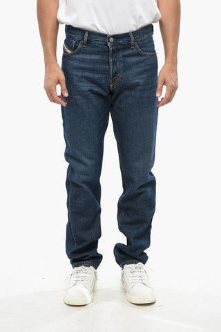 LIBRARY Slim-Fit-Jeans D-SARK aus dunklem Denim 17cm L34