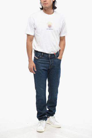 LIBRARY Slim-Fit-Jeans D-SARK aus dunklem Denim 17cm L34