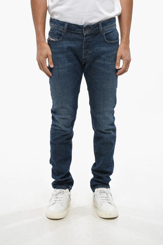 Jeans Skinny Fit TROXER aus Stretch-Denim 15cm