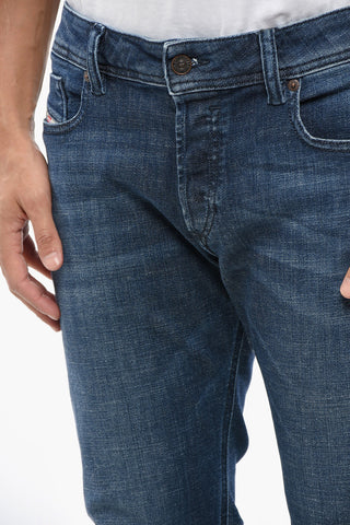 Jeans Skinny Fit TROXER aus Stretch-Denim 15cm