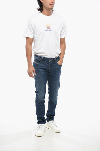 Jeans Skinny Fit TROXER aus Stretch-Denim 15cm