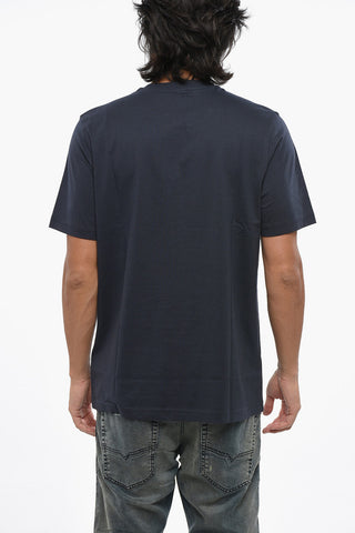 Crewneck T-Shirt T-JUST 5-1 Cotton Jersey with Printed Logo