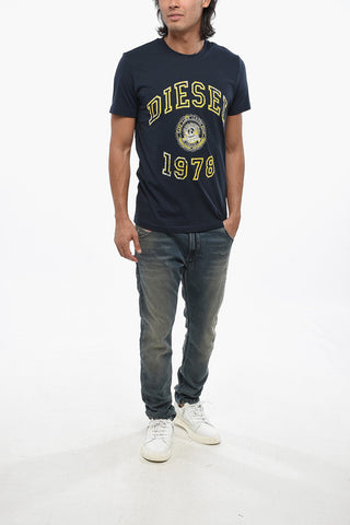 Rundhals-T-Shirt T-DIEGOR-D1 bedruckt