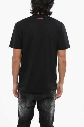 T-Shirt mit Rundhalsausschnitt HELL aus Baumwolle