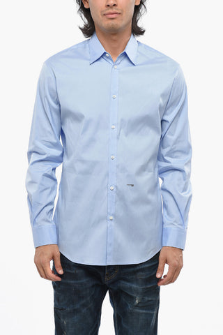 Camicia in Popeline 1995 con Collo Francese