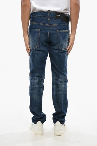 Jeans COOL GUY in Denim Stretch Effetto Vintage 17cm