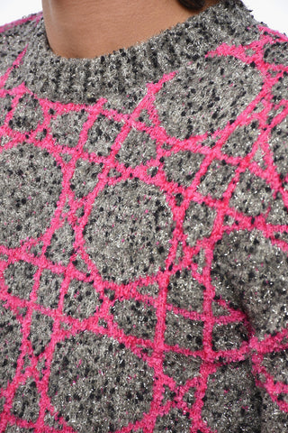 Maglia Girocollo Bicolore in Lurex