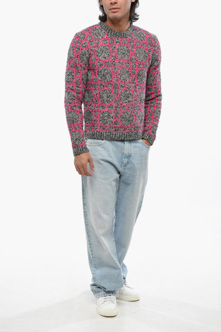 Maglia Girocollo Bicolore in Lurex