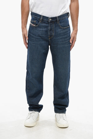 Dark Wash Denim Straight Fit Jeans D-VIKER 20cm