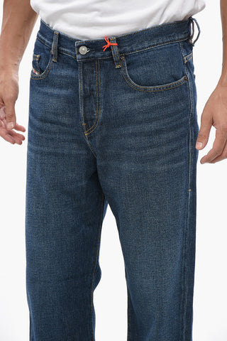 Jeans Straight Fit D-VIKER in Denim Lavaggio Scuro 20cm
