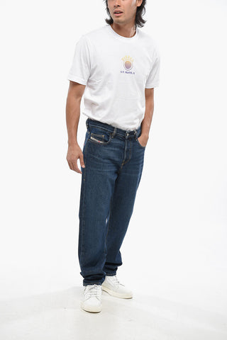 Jeans Straight Fit D-VIKER in Denim Lavaggio Scuro 20cm