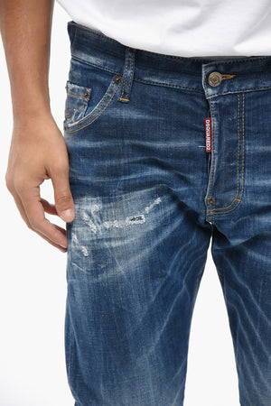 Stretch Cotton Jeans SEXY TWIST Vintage Effect 17cm