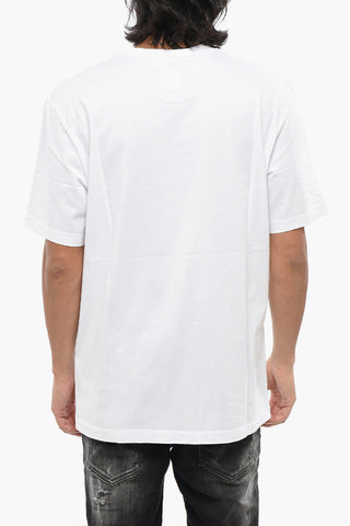Rundhals-T-Shirt D2 SHADOW mit Druck