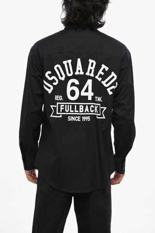 Poplin Shirt FULLBACK with Back Print