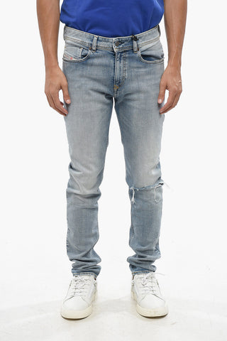 Jeans Skinny Fit SLEENKER in hellem Denim 14 cm