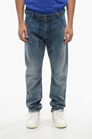 JOGGJEANS Stretch-Jeans D-KROOLEY mit Kordelzug 16cm