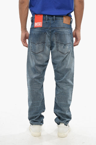 JOGGJEANS Stretch-Jeans D-KROOLEY mit Kordelzug 16cm