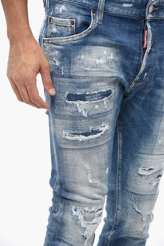 Jeans SUPER TWINKY Effetto Distressed 14cm