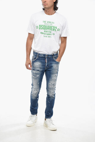 Jeans SUPER TWINKY Effetto Distressed 14cm