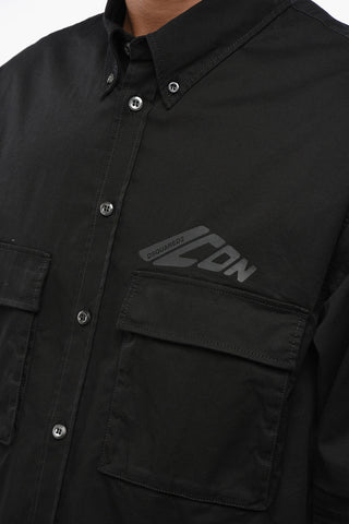 Camicia Button-down ICON con Tasche Utility