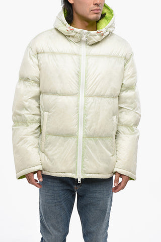 RED TAG Nylon Puffer Jacket BASKIN with Hood