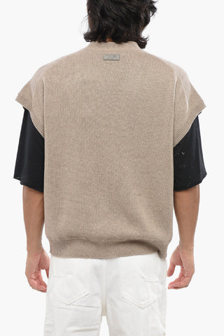 Cardigan in Puro Cashmere con Scollo a V