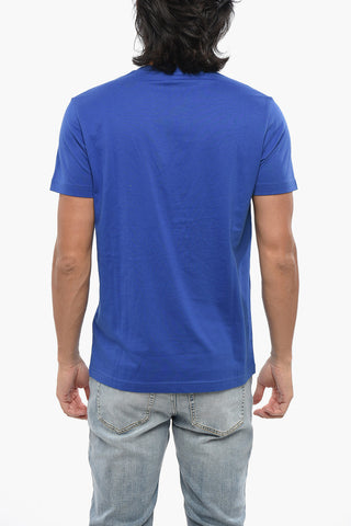 T-Shirt Mit Rundhalsausschnitt T-DIEGOR-E17-OUT Einfarbig Mit Ton-in-Ton-Druck