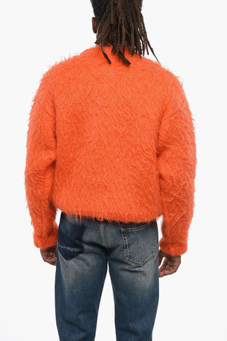 Mixed-Mohair Crewneck Sweater CASENTINO