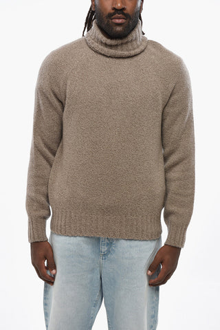 Cashmere and Silk Turtleneck Sweater