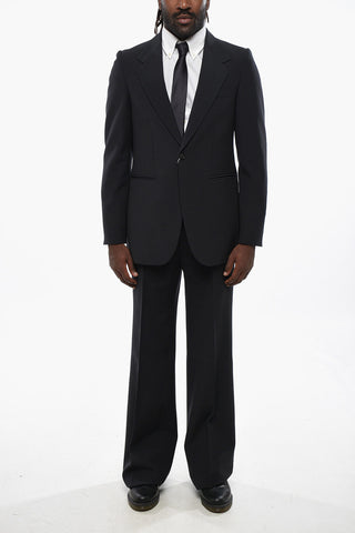 MM1 MM10 Virgin Wool Side Vents 1-Button Suit