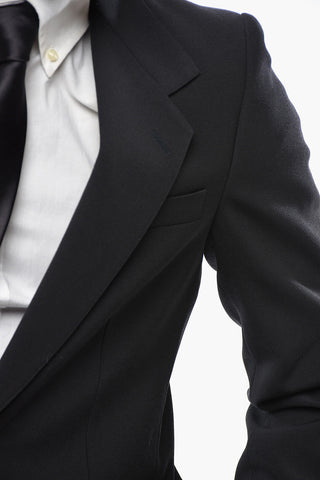 MM1 MM10 Virgin Wool Side Vents 1-Button Suit