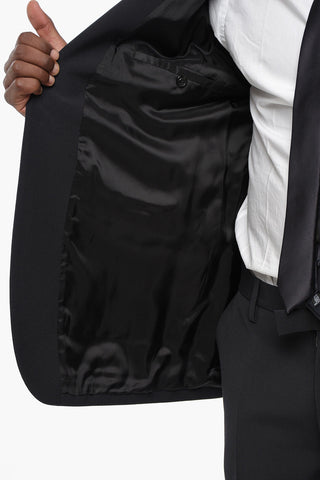 MM1 MM10 Virgin Wool Side Vents 1-Button Suit