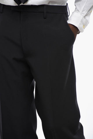MM1 MM10 Virgin Wool Side Vents 1-Button Suit