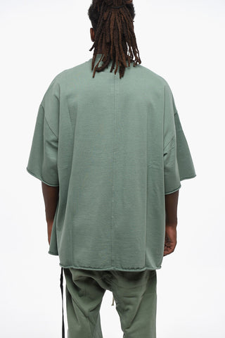 DRKSHDW Oversized Fit Crew-neck T-Shirt with Logoed Detail