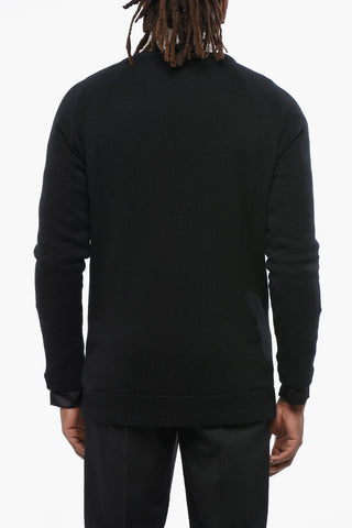 Wool Cardigan with Silk Lining