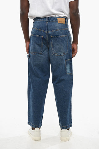 Jeans JORAMA mit geradem Bein und sichtbaren Nähten 24cm