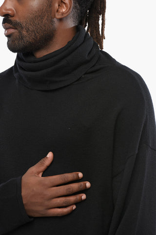 Maglia in Lana a Collo Alto