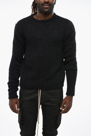 STROBE Mohair Blend Crew-neck Sweater