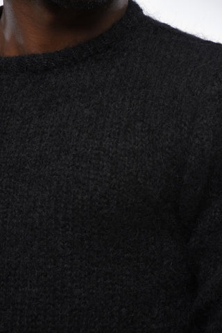 STROBE Mohair Blend Crew-neck Sweater
