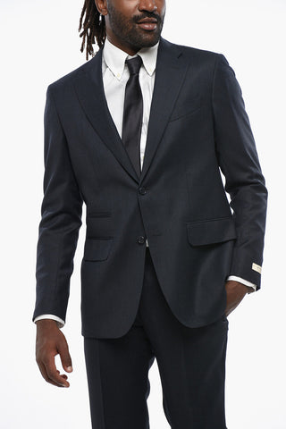 Hopsack Virgin Wool Suit