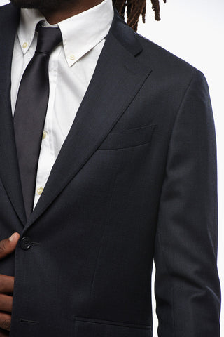 Hopsack Virgin Wool Suit
