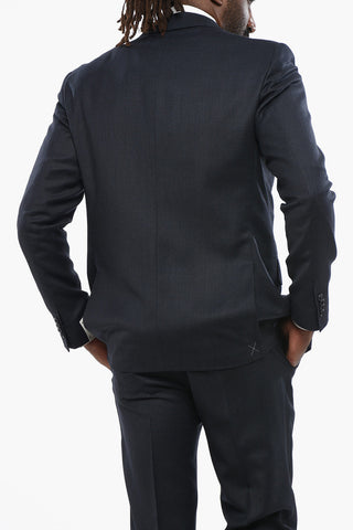 Hopsack Virgin Wool Suit