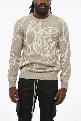Maglia Girocollo Ricamata